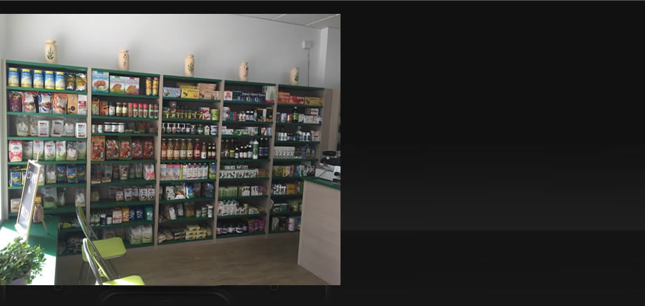 Foto interior del herbolario lavanda